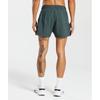 GYMSHARK Sport 5  Shorts Fog Green Black A2A8K ECDP