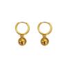 Gold Color Sphere Dangle Earrings Jewelry for Women with Hypoallergenic & Style Pendant Hoop Earrings Gifts