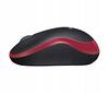 Logitech M185 Wireless Mouse Red 1 Pc