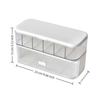 Desktop Cable Organizer Box Mobile Phone Charger Cord Organizer Divider Wire Winder Power Cord Storage Solution