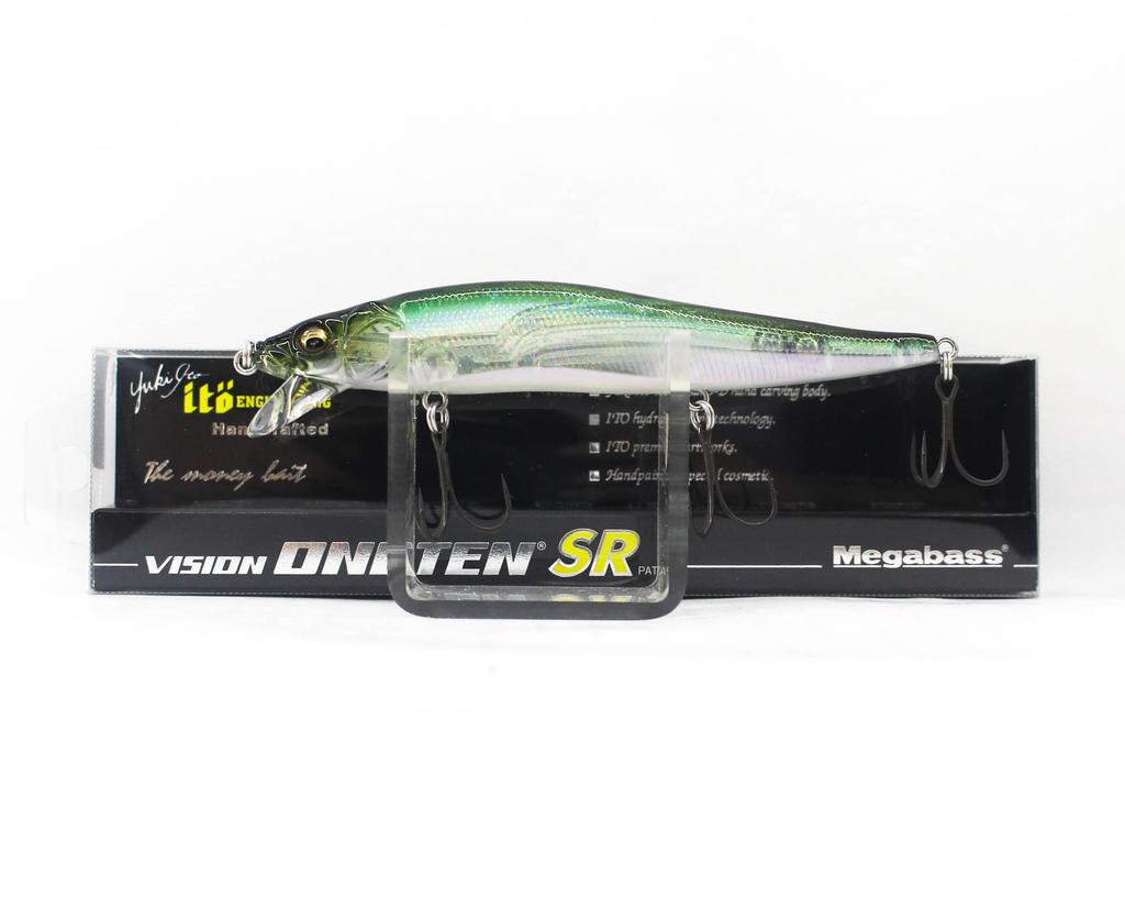 Megabass Vision 110 Oneten SR Медленно тонущая приманка GP Crystal Shad (0448)