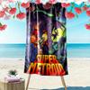 Super Metroid 2D Flat Print Beach Towel, Large Soft Quick Dry Towel for Beach Camping SwimmingSSTJ0917177