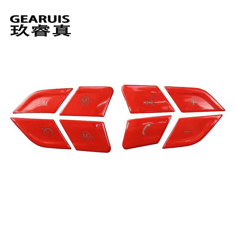 Для BMW M1 M2 1 2 серии купе F48 F52 F22 F23 автомобиля, кнопка переключения на руле, наклейки, отделка для M sport Auto