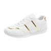 Fashion Women Sneakers Golden PU Leather Platform Shoes Outdoor Large Size Casual Sport Shoes Woman Vulcanized Shoes Zapatillas Mujer