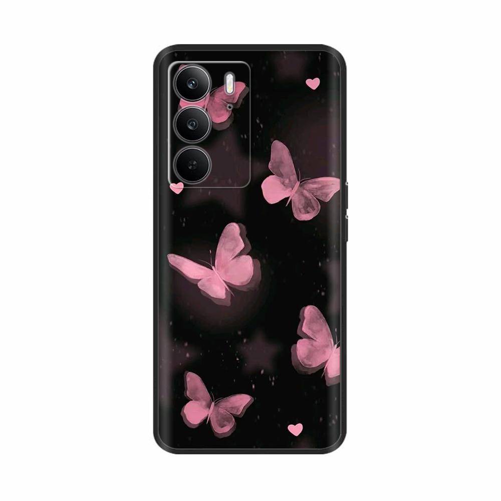Для Realme 14x 5G Чехлы для телефонов Забавная защита камеры Мягкая жидкая силиконовая задняя крышка для Oppo Realme C75 4G realmeC75 Fundas
