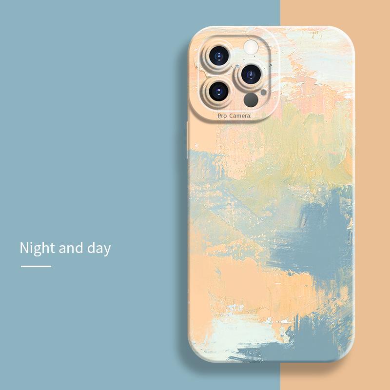 Чехол-акварель для Samsung Galaxy A16 5G A35 A55 A34 A54 A33 A53 S25 S24 S23 S22 Ultra S21 Plus FE Мягкий силиконовый чехол