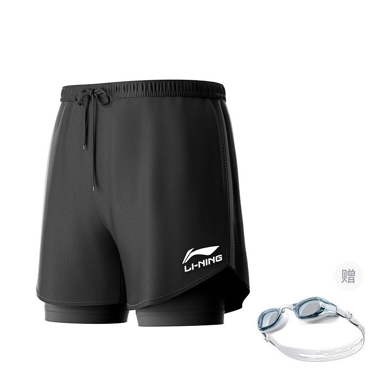 Мужские плавательные шорты Li Ning Черные LSKY607-1