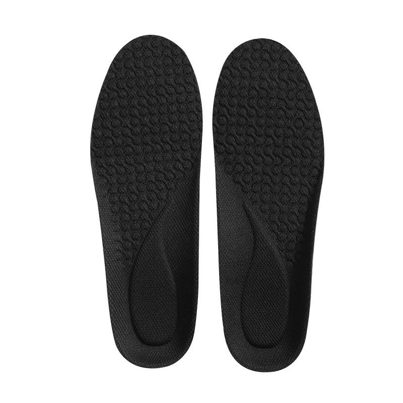 Sports Zoom Insole: High Elasticity, Shock Absorption, Sweat & Odor Control, Comfortable, Soft EVA Popcorn Height Boost.