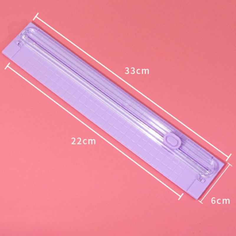 Portable A3 Paper Cutter Photo Cutter High Quality Durable Morandi Color Manual Cutting Tool Student School Office Supplies