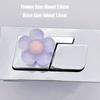 1/2PCS Labor-saving Toilet Lid Lifter Flower Shaped Bathroom Flush Switch Toilet Press Tool