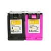 63XL Ink Cartridge Colorful&Black For HP OfficeJet 3830 4650 5255 ENVY 4512 4516