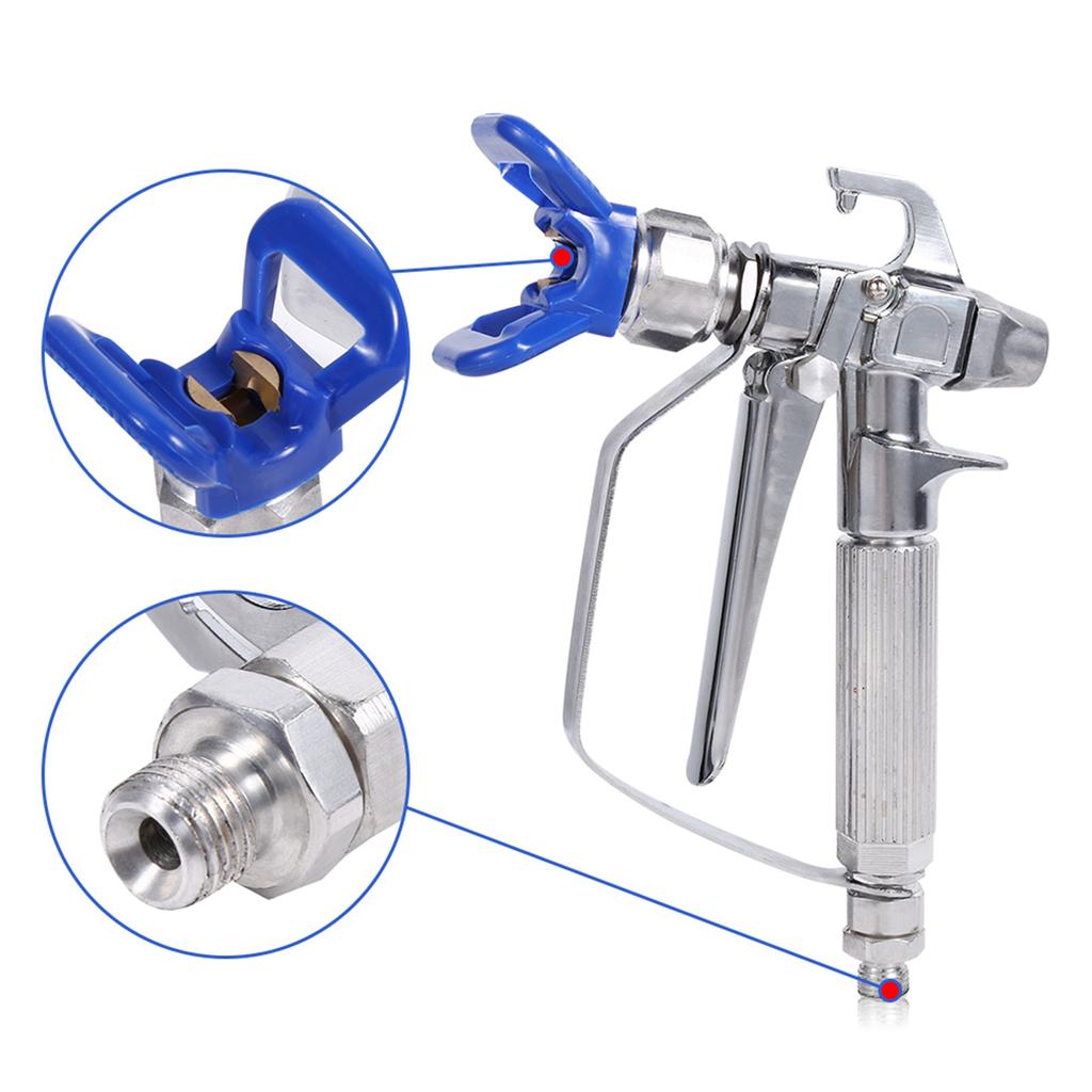 Новый безвоздушный краскопульт высокого давления из нержавеющей стали для окраски кузова автомобиля