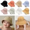 Foldable Portable Big Visors Wide Brim Anti-UV Beach Cap Bucket Hat Fisherman Cap Sun Hat
