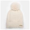 Шапка вязаная ангора с пайетками с помпоном Женская
