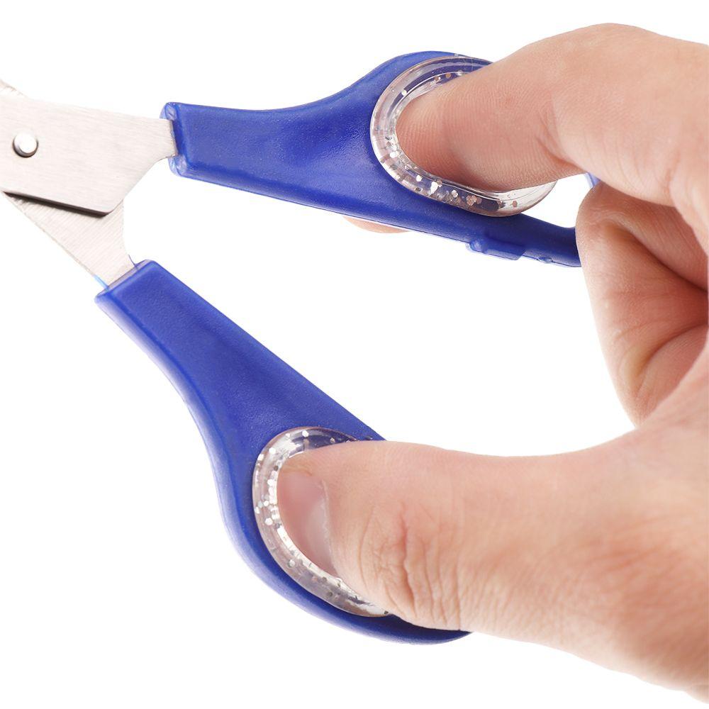 Цветное силиконовое кольцо для стрижки волос, аксессуары для домашних животных, подходящие для ножниц, кольцо для стрижки