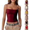 Women's Solid Color Top Sleeveless Slim-fit Tank Top