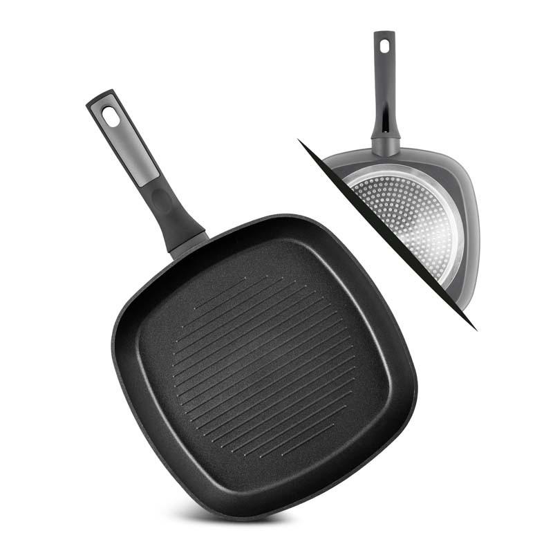 Гриль из кованого алюминия 28 см Platinium Gril28tfi De Durand Dupont