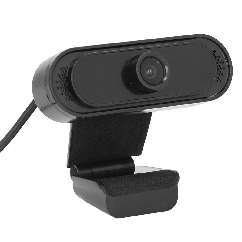1080P Webcam with Microphone USB Drive Free 45 Degree Adjustable Angle HD Computer Web Camera for