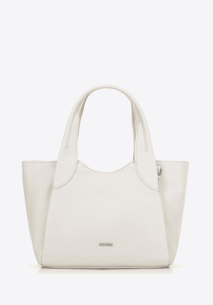 Wittchen Women's Eco-Leather Small Case, Cream, Cream, Eco-Leather
