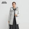 Xuezhongfei Women's Hooded Short Duck Down Jacket