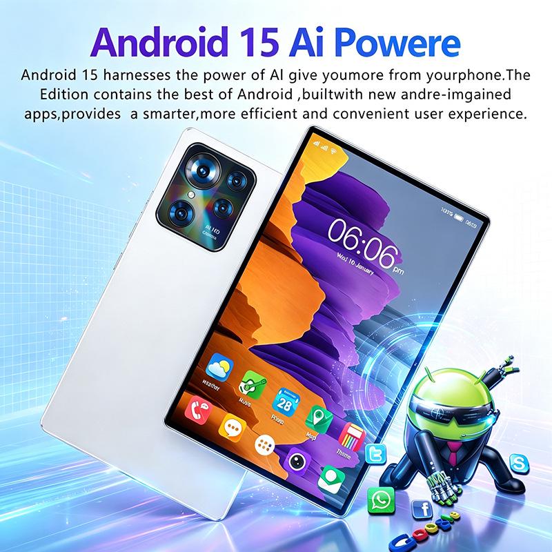 10-дюймовый Android-планшет, Две SIM-карты, WiFi, Bluetooth, Развлечения для детей и Офисное использование