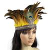 Peacock Costume Decorative Headdress With Strap Indian Headband New Hair Band  Halloween