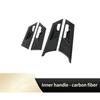 Authentic 4PCS Inner Handle Frame Inner Door Bowl Inner Handle Panel Decoration Car Parts Accessories For Mitsubishi Outlander 2