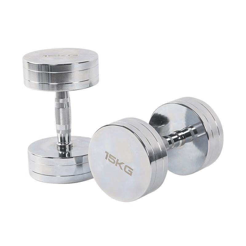 Professional Electroplated Steel Dumbbell Set