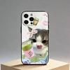 Забавный Милый Кот Чехол Для Телефона Для iPhone 17, 16,15,14,13,12,11 Plus,Pro Max, Другие Мягкий Черный Чехол