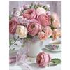 Diamond Painting 5d Diy Set Rose Vase Cross Stitch Kit Embroidery Diamond Mosaic Flower Picture Of Rhinestones Home Decoration