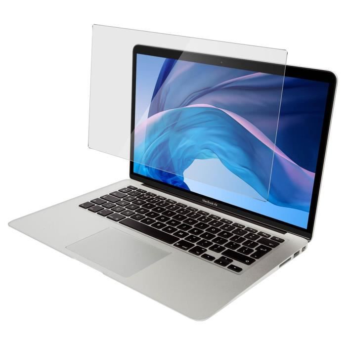Film de protection - Apple - MacBook Air 13,3'' - Verre trempé 9H - Ultra-fin - Transparent Blanc