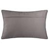 Coussin motifs "Otto" gris 30X50cm - Atmosphera createur d'interieur
