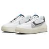 Nike Air Force 1 PLT.AF.ORM LV8 White Metallic Silver Women Sneakers Sail Black DX3199-100