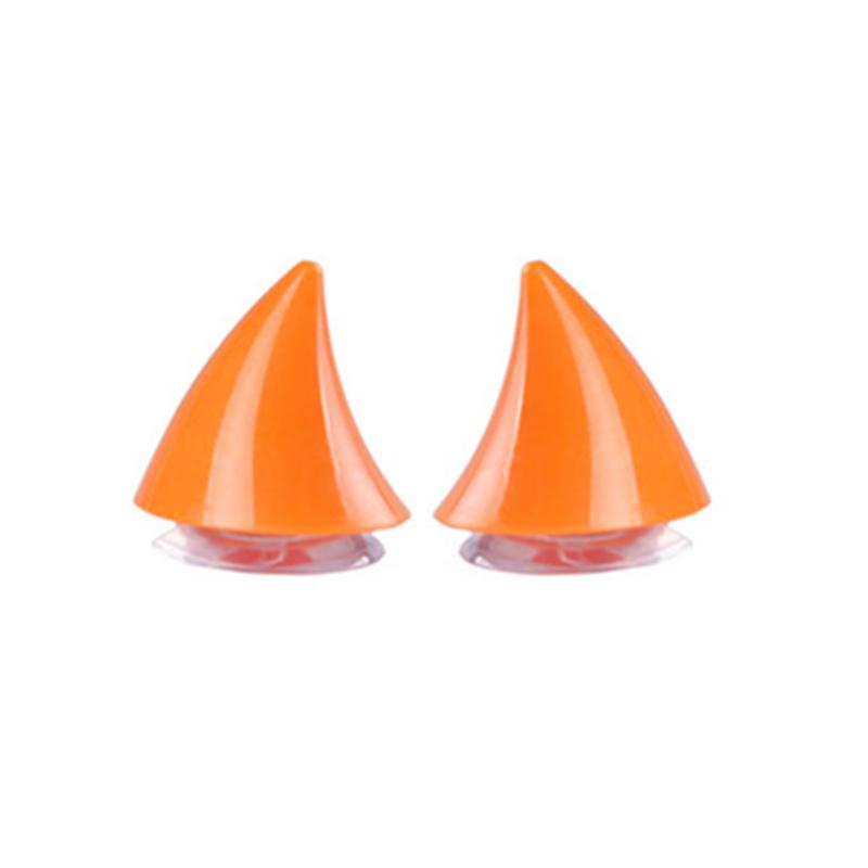 Colorful Motorcycle Helmet Cat Ears Decoration Moto Electric Car Driving Styling Cute Cat Ears Stickers Decor Helmet Accessories