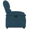 Recliner with Rising Aid Blue Velvet