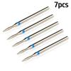 7pcs/Lot Diamond Milling Cutter for Manicure Burrs Pedicure Nail Drill Bits Accessories Nozzles for Manicure Cutters Nail Files