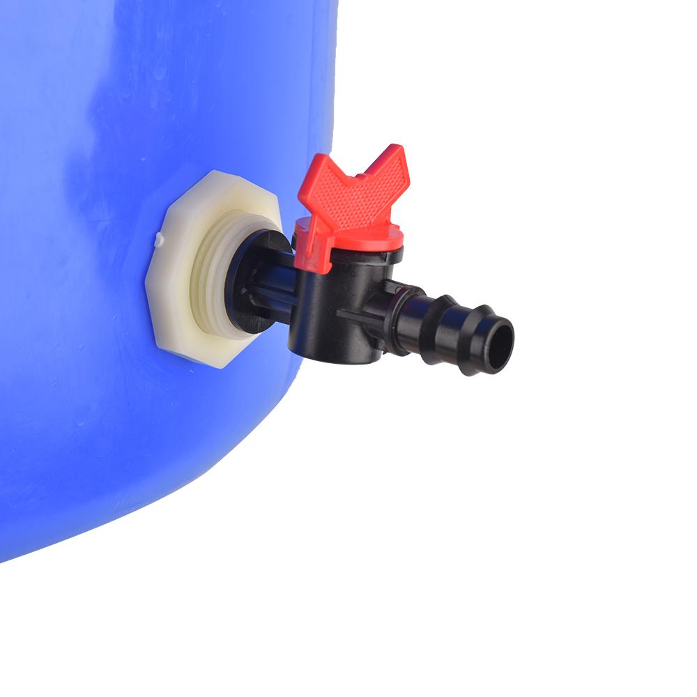 3/4 дюйма ПВХ дождевой бочки переборка клапан адаптер соединения дренажные соединения резервуара для воды соединение шланга для полива сада