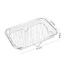 Non-Stick Grilling Rack Stackable Grill Basket New Air Fryer Rack  Kitchen Gadgets