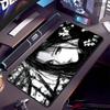 Black White Anime Girl Mouse Pad Large Gaming NonSlip Cool Mousepad Keyboard Pad Laptop Computer DeskMat Lock Edge Mouse Carpet