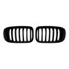 Durable-Car Front Kidney Grill Air Intake Grille Front Hood Grill Single Line Grille For BMW X3 F25 X4 F26 LCI 2014-2017