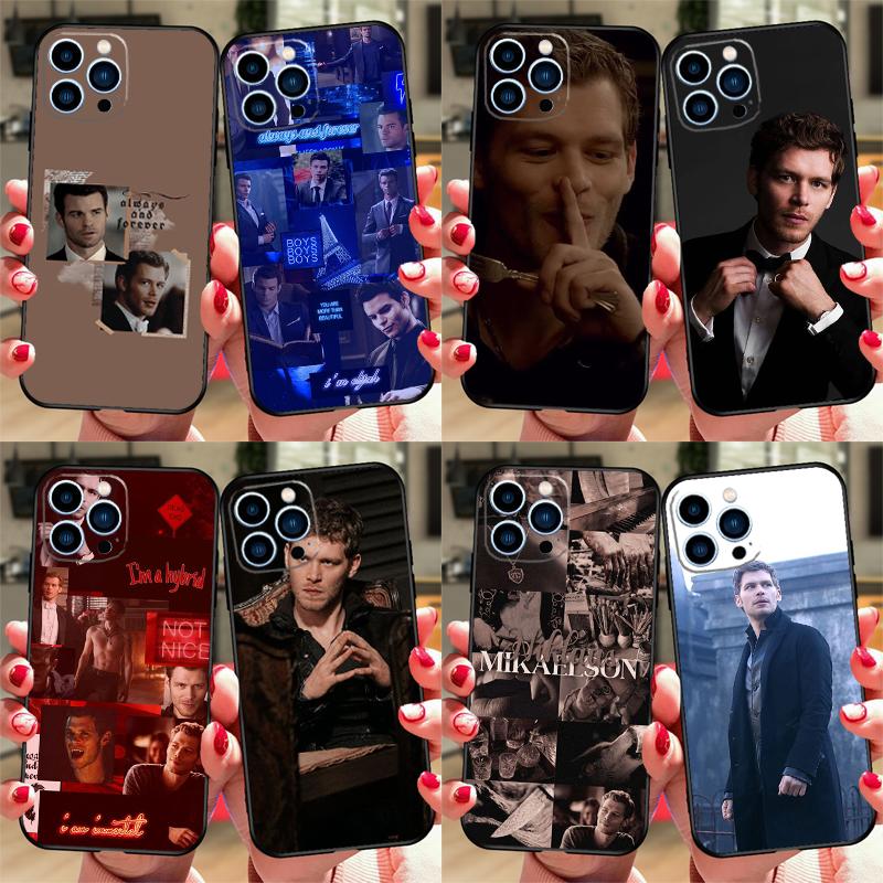 Клаус Майклсон Дневники Вампира Чехол для Телефона Для iPhone 16 15 11 12 13 14 Pro Max Mini X XS XR Plus SE2 Funda Coque Cover