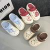 Versatile Heightening Thick Bottom Stepping On Shit Feeling Beach Cool Slippers Internet Celebrity Cute Cartoon Hole Shoes Outer Wear 2025 Summer New