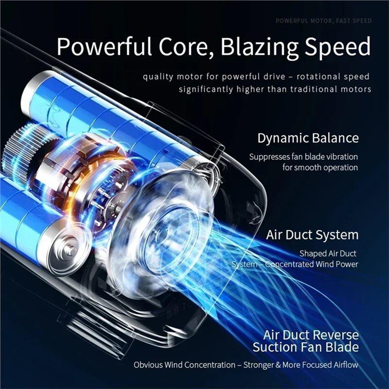 Well-Electric Air Pump Quick Inflate Deflate Pump For Vacuum Bags Swimming Ring Air Bed Cushions Home Outdoor Air Pump