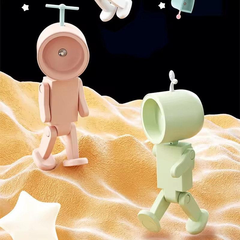 Светодиодные ночники на магнитной батарее AG, ночники для детской спальни, украшения для прикроватного столика, астронавты, мини-ночник