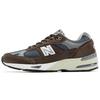 991 Made In England Коричневые мужские кроссовки Темно-синие M991BNG