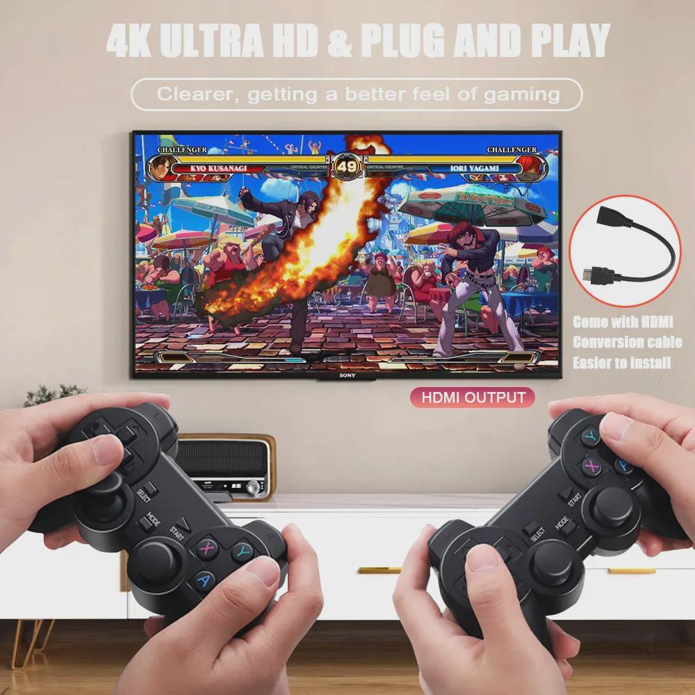 Игровая консоль GD10 X2 4K HD Pandora TV: Домашние развлечения с играми PSP