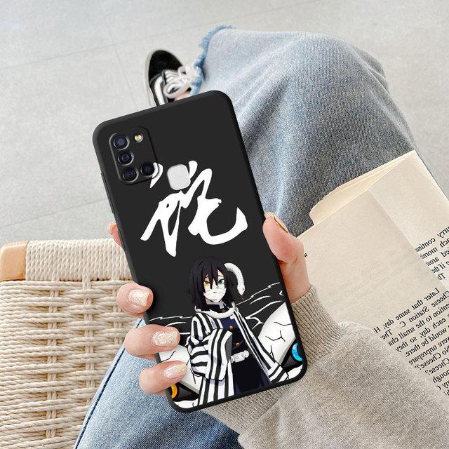 Чехол для телефона Kimetsu No Yaiba Demon Slayer аниме для Samsung Galaxy A03s A04s A03 Core A04 A02 A01 A20e A70 A54 A34 A10s