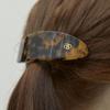 DEPOUND oval cellulose hair pin - brown