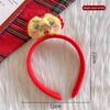 1/3Pcs Cartoon Dragon Headband For Women Chinese Happy New Year Red Hairbands Aldult Child Plush Festival Headwear Headdress