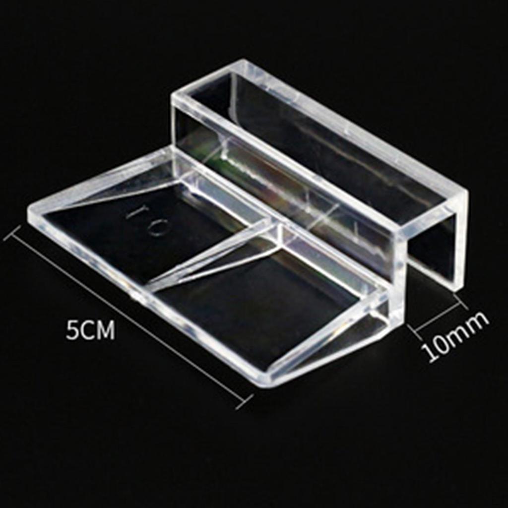 10 клипс для аквариумной сетки для надежного крепления крышки